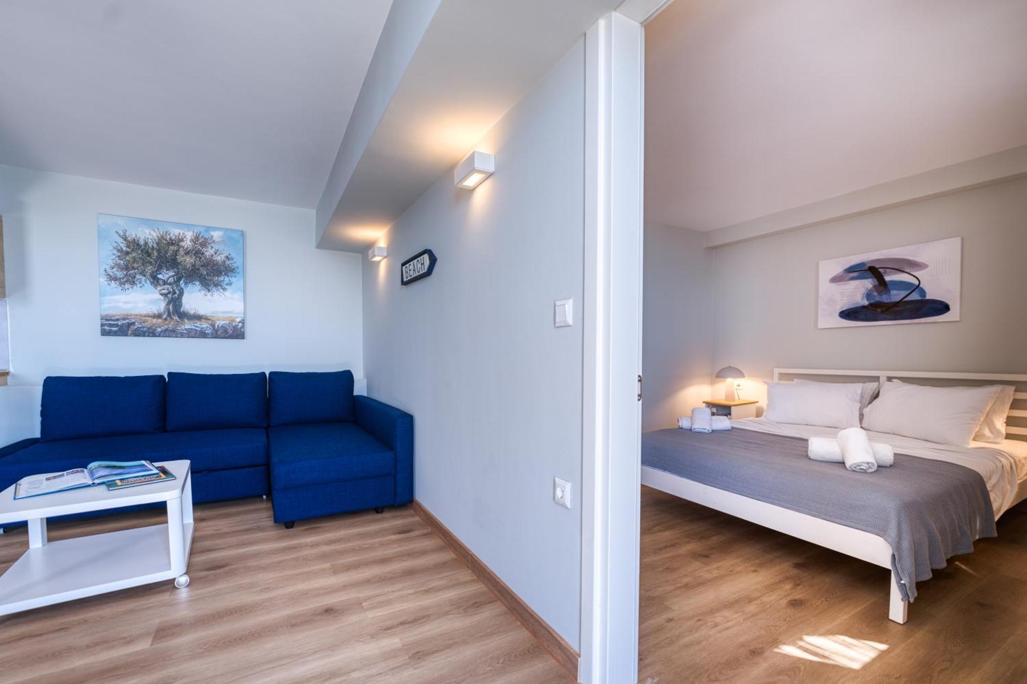Glyfa Beach Villas Barbáti Kültér fotó