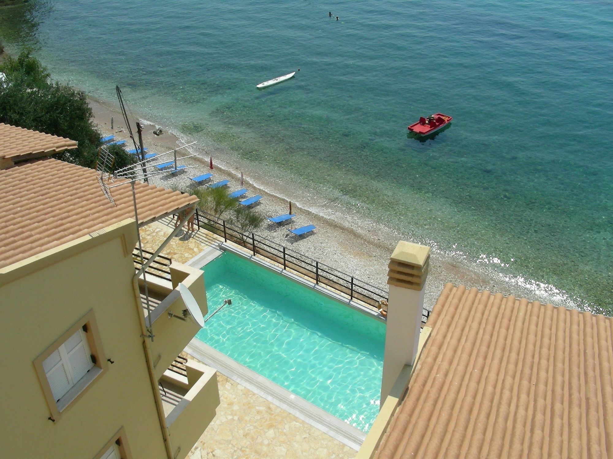 Glyfa Beach Villas Barbáti Kültér fotó