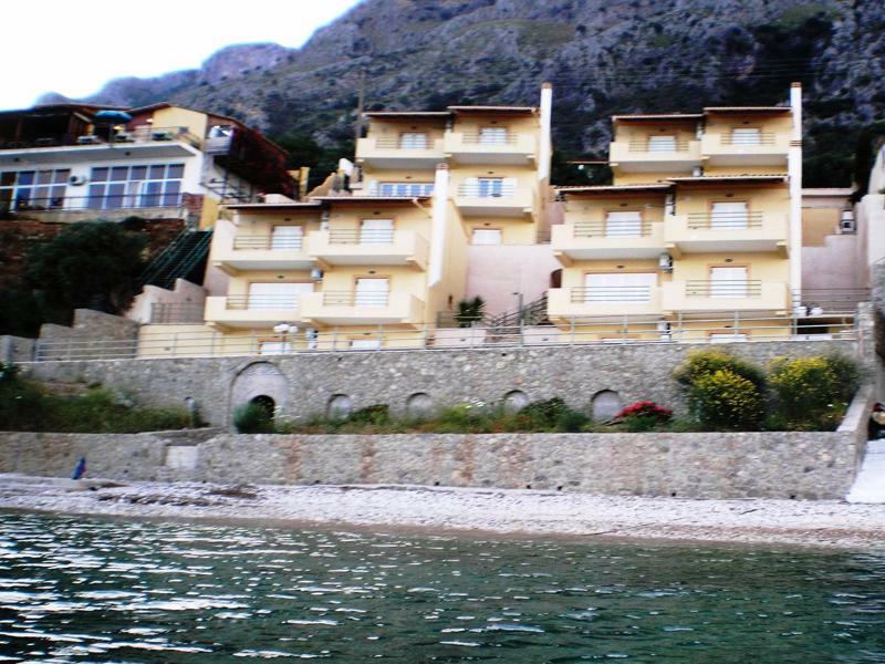 Glyfa Beach Villas Barbáti Kültér fotó